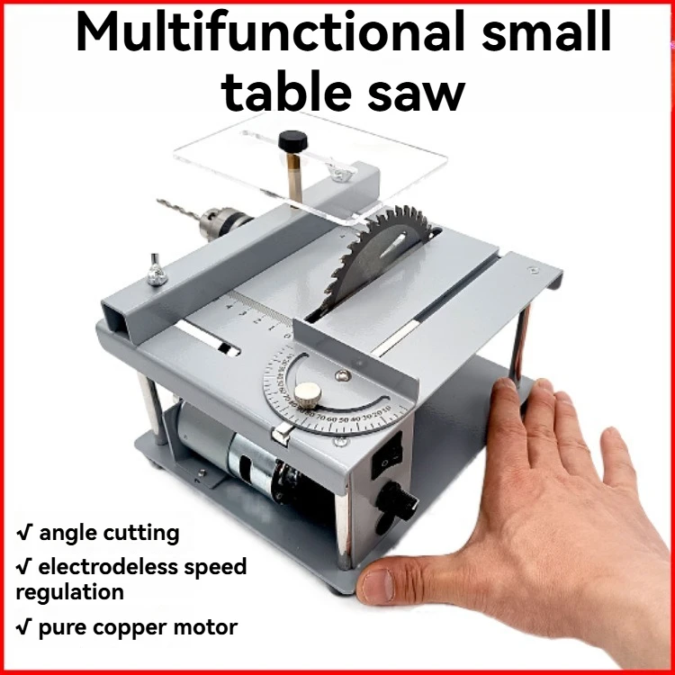 Multifunctional Table Saw PCB Small Desktop Cutting Machine Electric Saw Power Tools Small And Micro Multi-function Table Saw