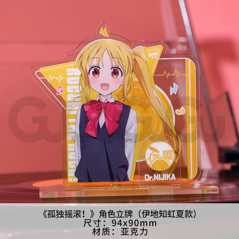 Anime BOCCHI THE ROCK Gotoh Hitori Handpuppe Ornamente Ständer Treibsand Ticket Ordner Postkarte Sets Cosplay Requisiten Doujin Geschenke