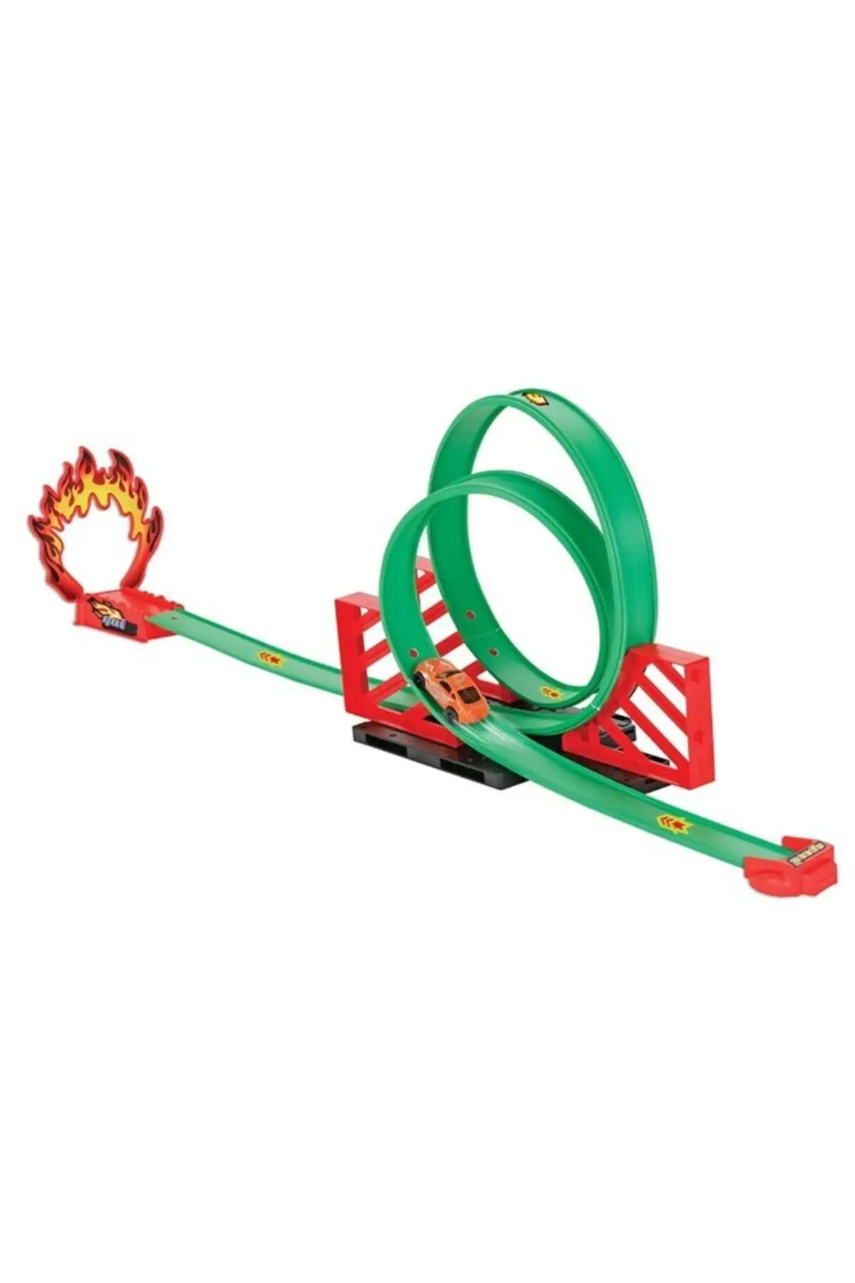 Rennen 360 auto racing gesetzt track