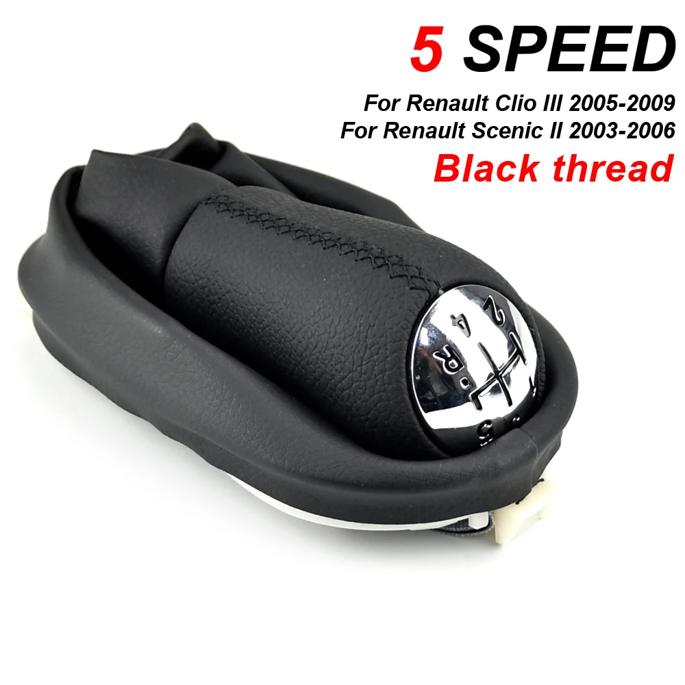 Fit Voor Renault Clio III 2005-2009 Megane II 2002-2009 Scenic II 03-06 Kangoo 2009 5 Speed Handleiding Auto Pookknop Auto Stylin