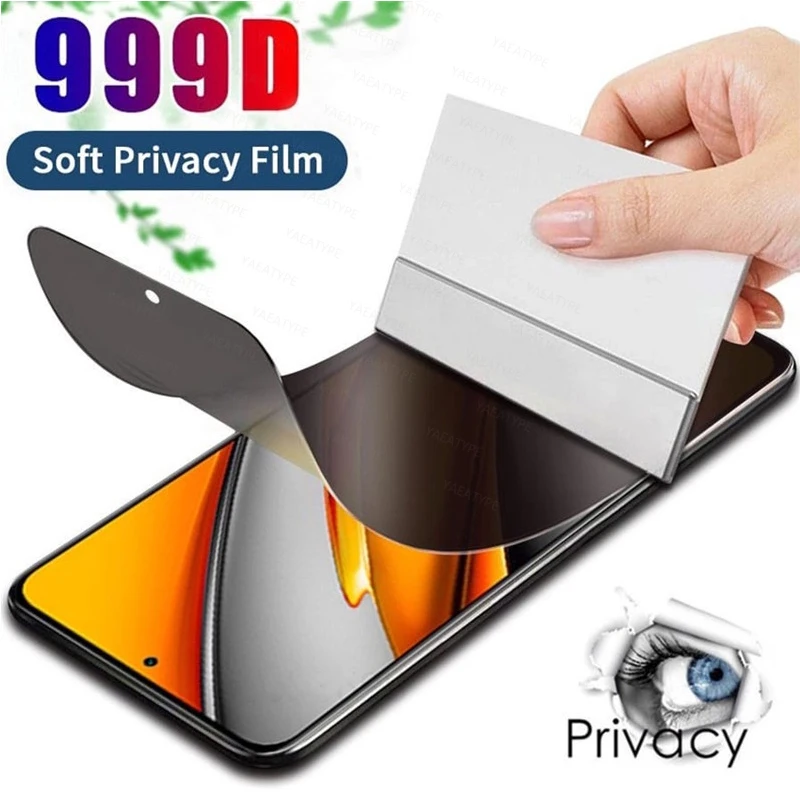 Privacy Hydrogel Film For Motorola Moto Edge 40 Neo Screen Protector For Edge 50 30 S30 Pro Ultra