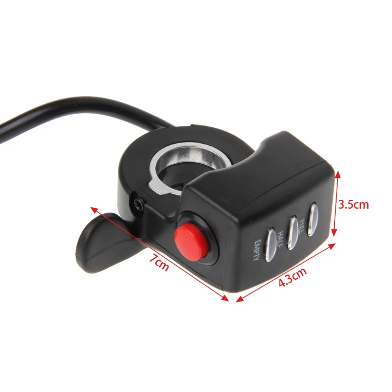 Hot Throttle Grips E-Bicycle Scooter Cruise Control Throttle Assist Wrist Cramp Throttle for Palm Rest Clip