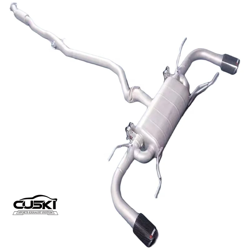 Performance Parts Catback Muffler Delete No valves for Nissan GTR R35 3.8 V6 tuning High quality exhausted system