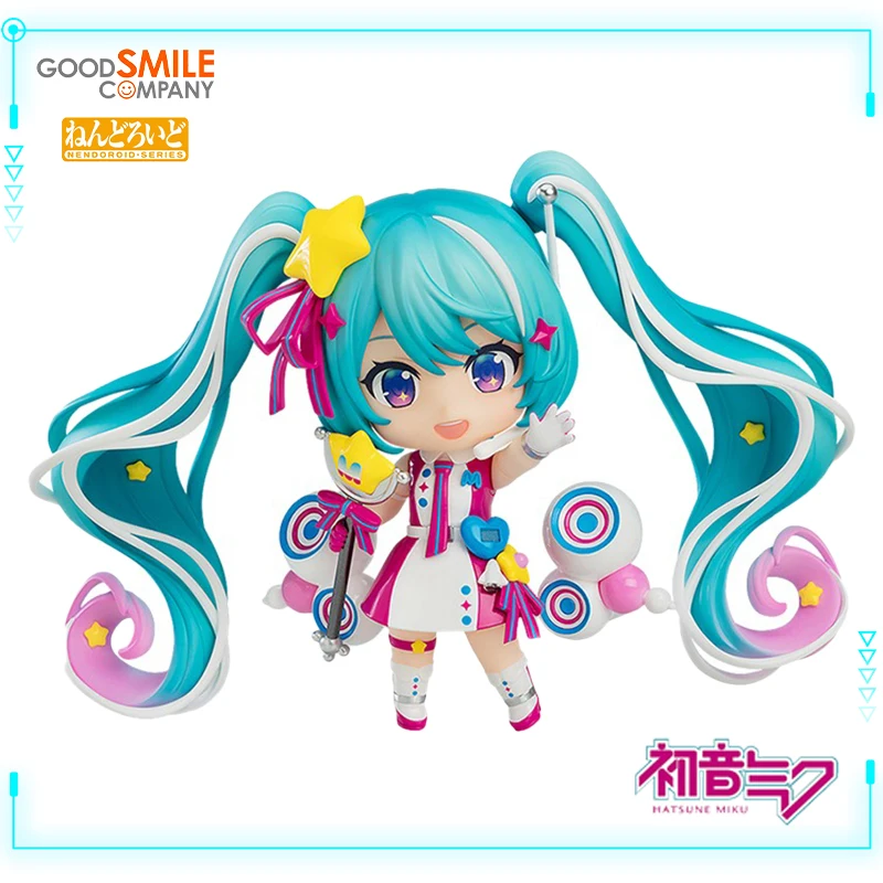 GSC Original Genuine Vocaloid Hatsune Miku Nendoroid 2139 Magical Mirai 10th Ver 10cm Anime Collections Model Toy Figures Gifts