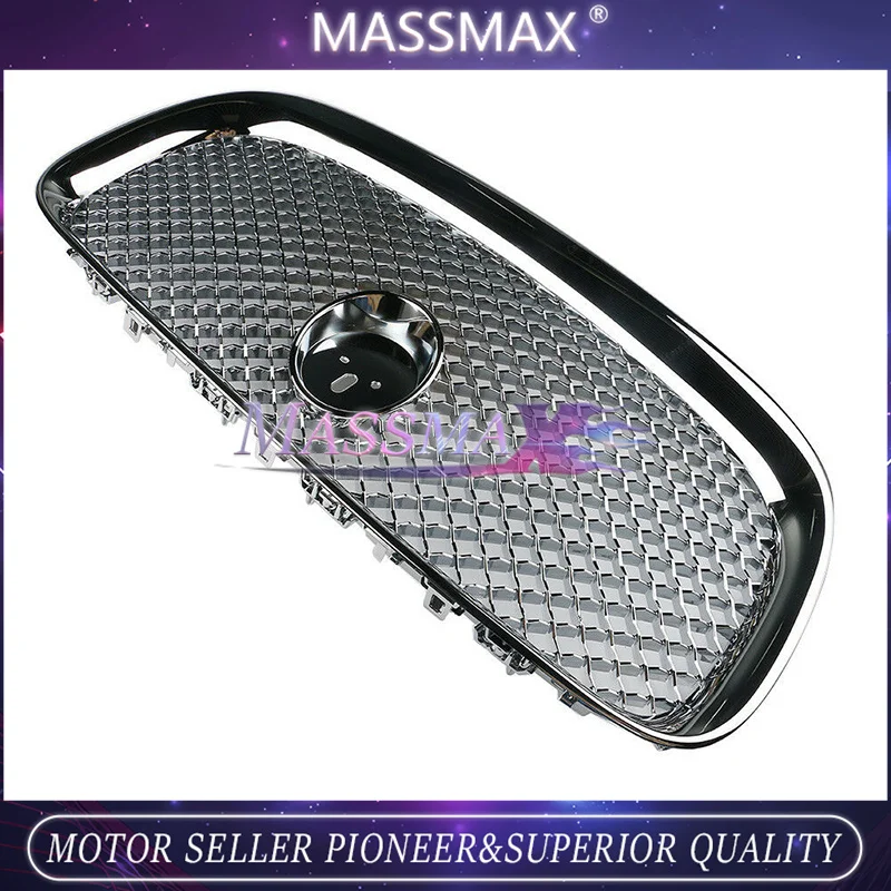 C2Z13199 Suit For Jaguar 2012-2015 Xf Medium Net Front Bar Grille Grill Car Accessories