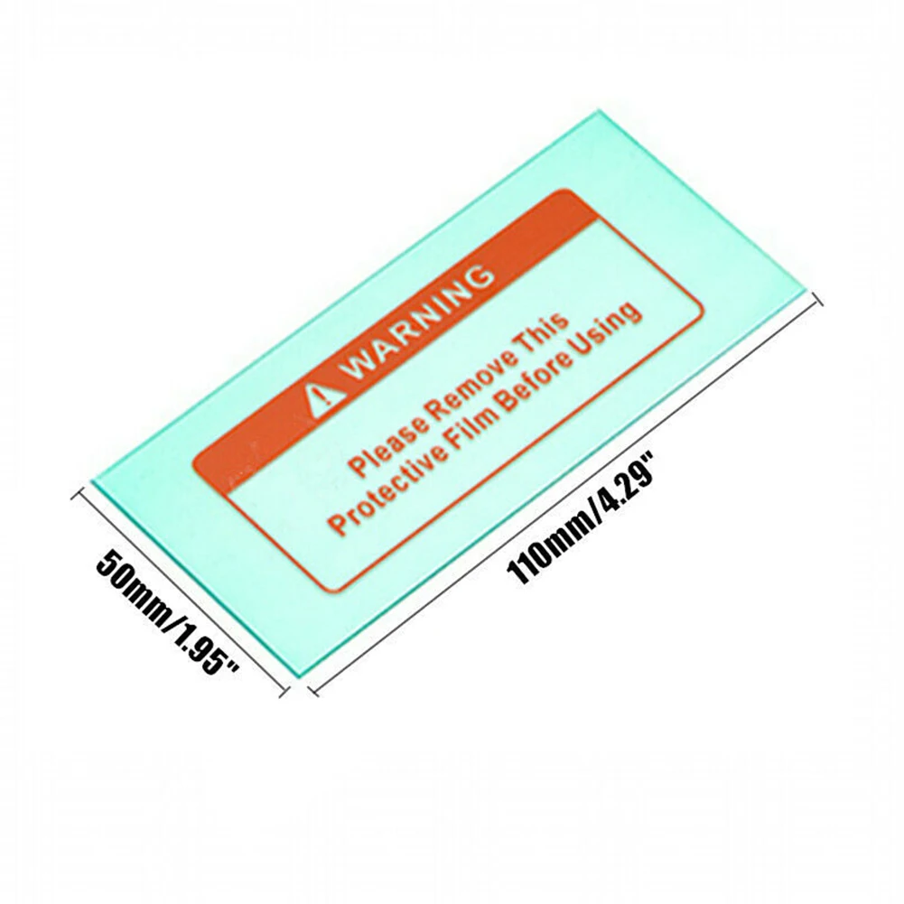 Welding Mask Lens Welding Helmet Anti-welding Slag Mask Lens Group Protection Sheet Replacement Protective Plate