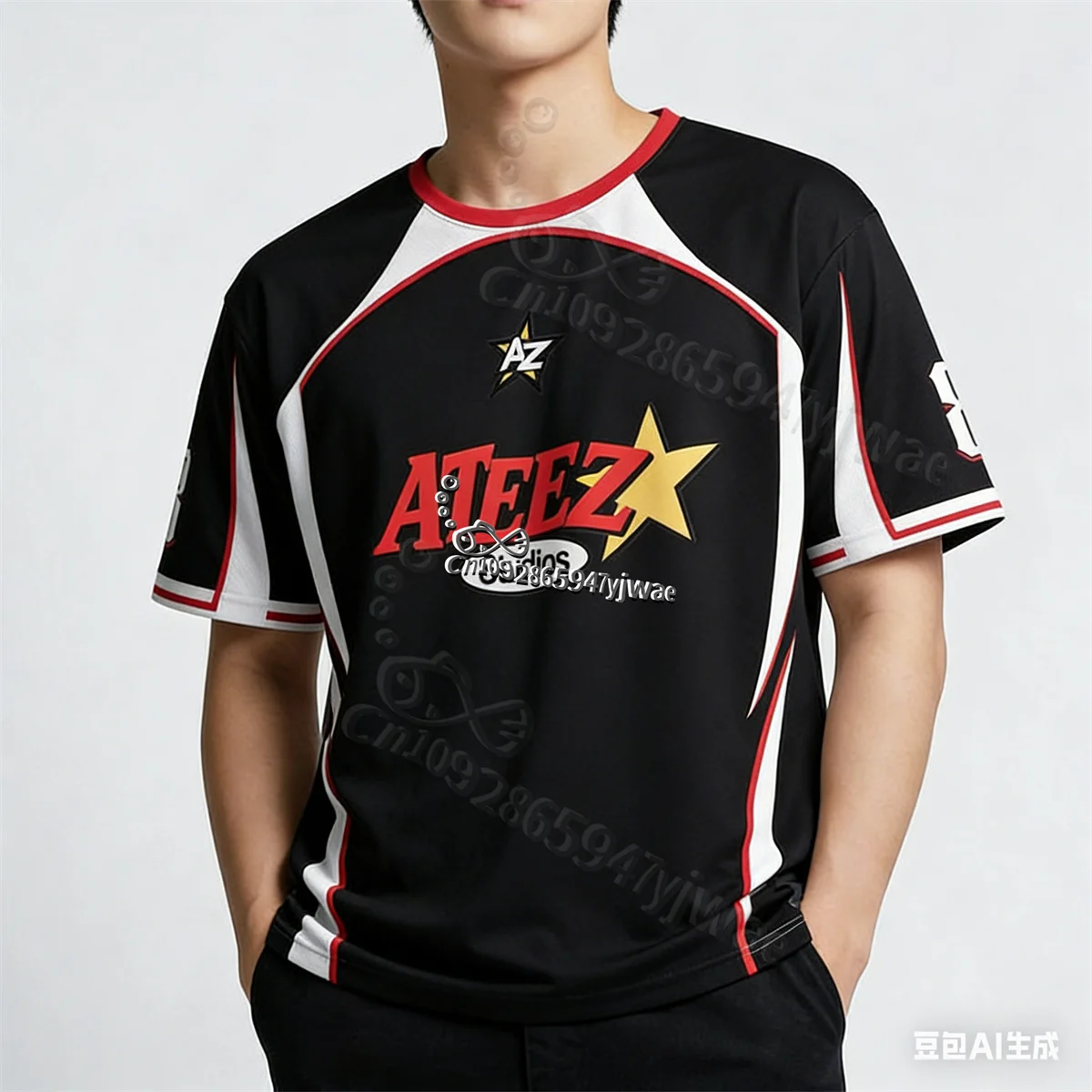 2026 ATEEZ K-POP Merch Atiny Concert Jersey O-Neck Fashion Streetwear Top Fan Gift Tee Summer Men'S Women'S Casual T-Shirts