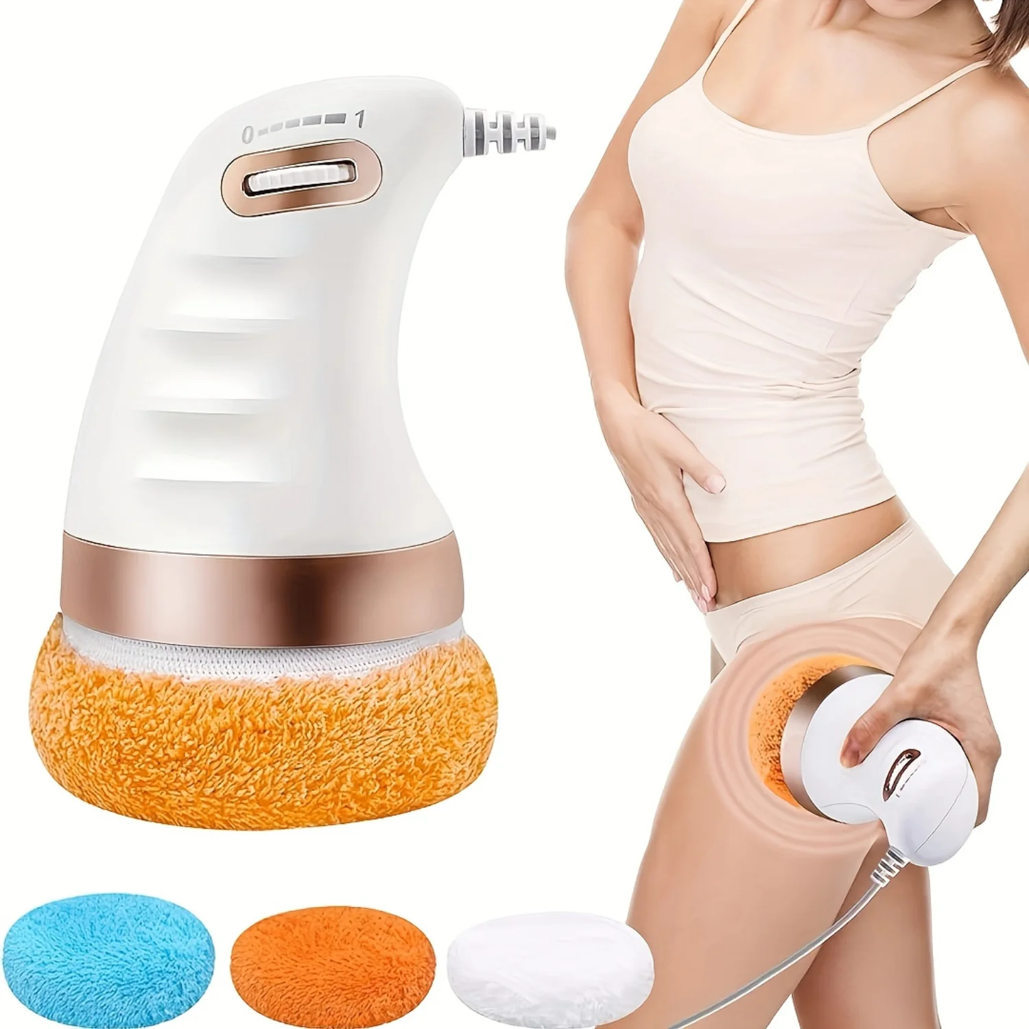 

Handheld Body Shaper & Massager - Multi-Functional, Fragrance-Free, Plug-In, 110-130V - Ideal For Abdomen, Back, Neck, Waist, Sh