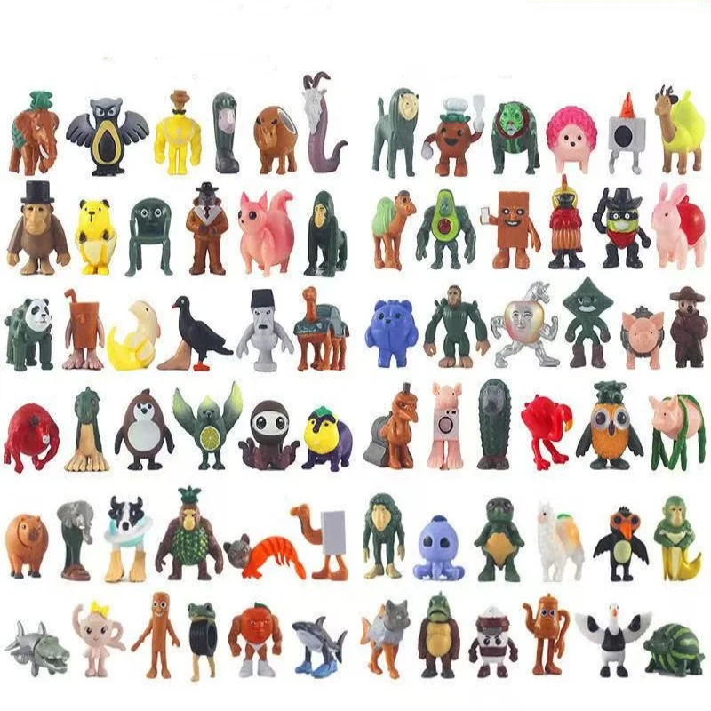 

24pcs/Set Tung tung tung Sahur Figuras V1 V2 V3 Serise PVC Italian Brainrot Tun Tung Tung Sahur Action Figures Toys