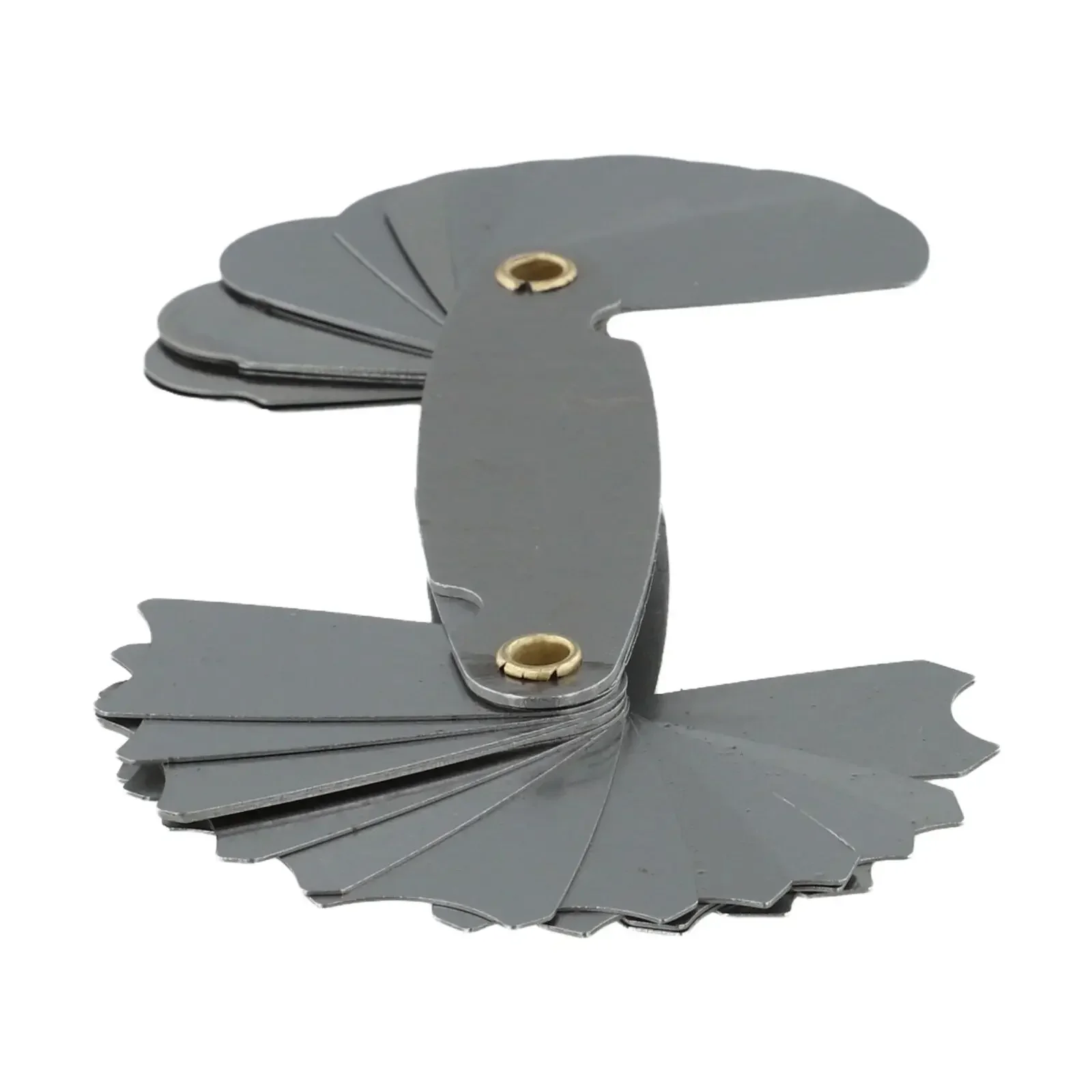 1Pc Radius Template R Gauge Radius Gauge Plate Fillet Gauge Measuring Tool Metal R7-14.5/R26-80 For Steel Pipe Gauge Tool
