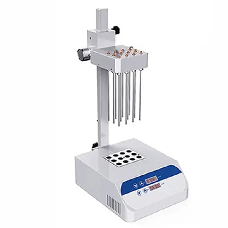 12 Holes Laboratory Nitrogen Evaporator Sample Concentrator for Biological Chemical Sample Concentration Laboratory Sample Prepa