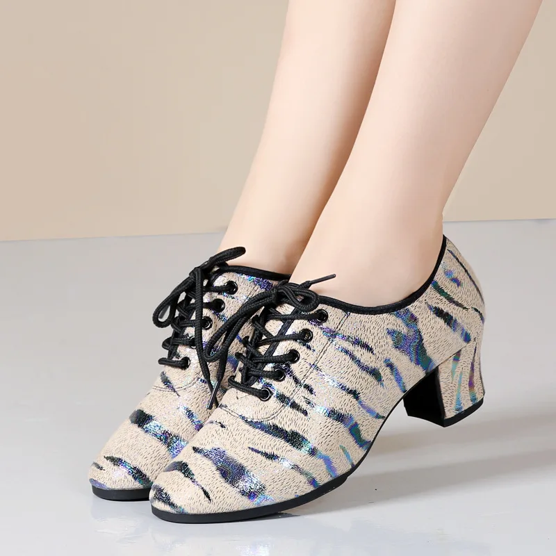 Professional dance shoes woman Standard Practice Social Salsa Ballroom Latin Jazz Beginner Teaching Dance Shoes Women