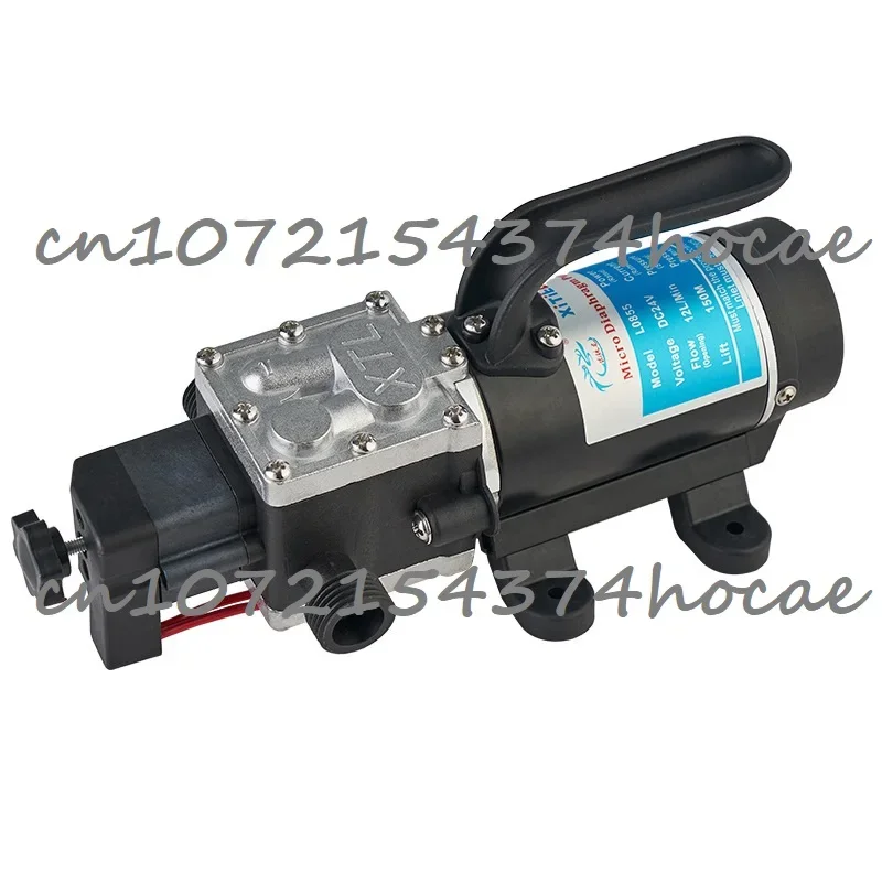 24V 12L/min 160W 15bar Pipeline Pressure Test Pump,  Underfloor Heating Cleaning Pump, PPR Water Pipe Leak Detection Pump