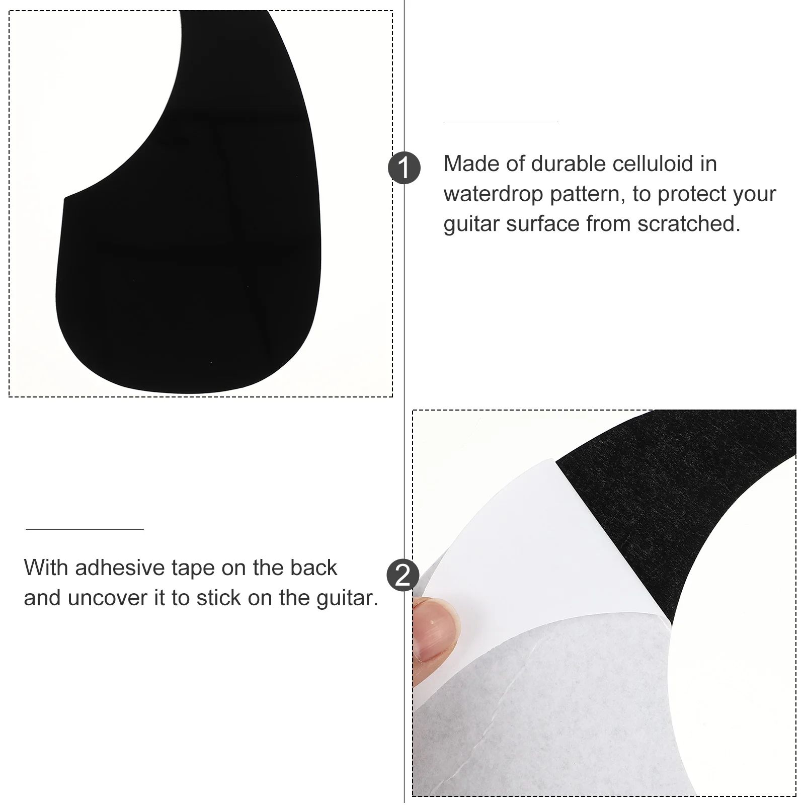 

Waterdrop guitar pickguard Waterdrop guitar pick guard Acoustic guitar pickguard Acoustic guitar pick guard