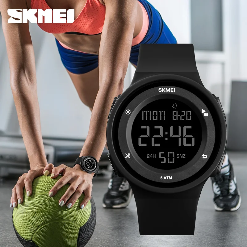 SKMEI Multifunctional Digital Sport Watches For Men Women Student Waterproof Countdown Wristwatch Youth Cool  Watch Reloj Hombre