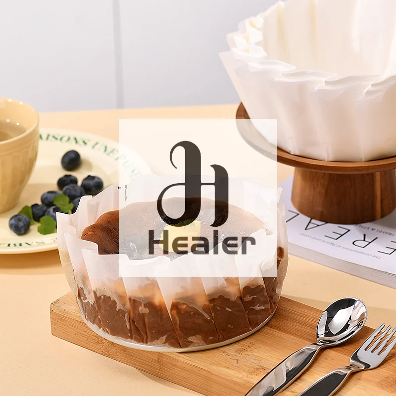 50pcs 4 6 8inch Foldless Cupcake Liner Baking Cup For Wedding Party Muffin Cake Mold Paper Cup Oilproof Cake Wrap