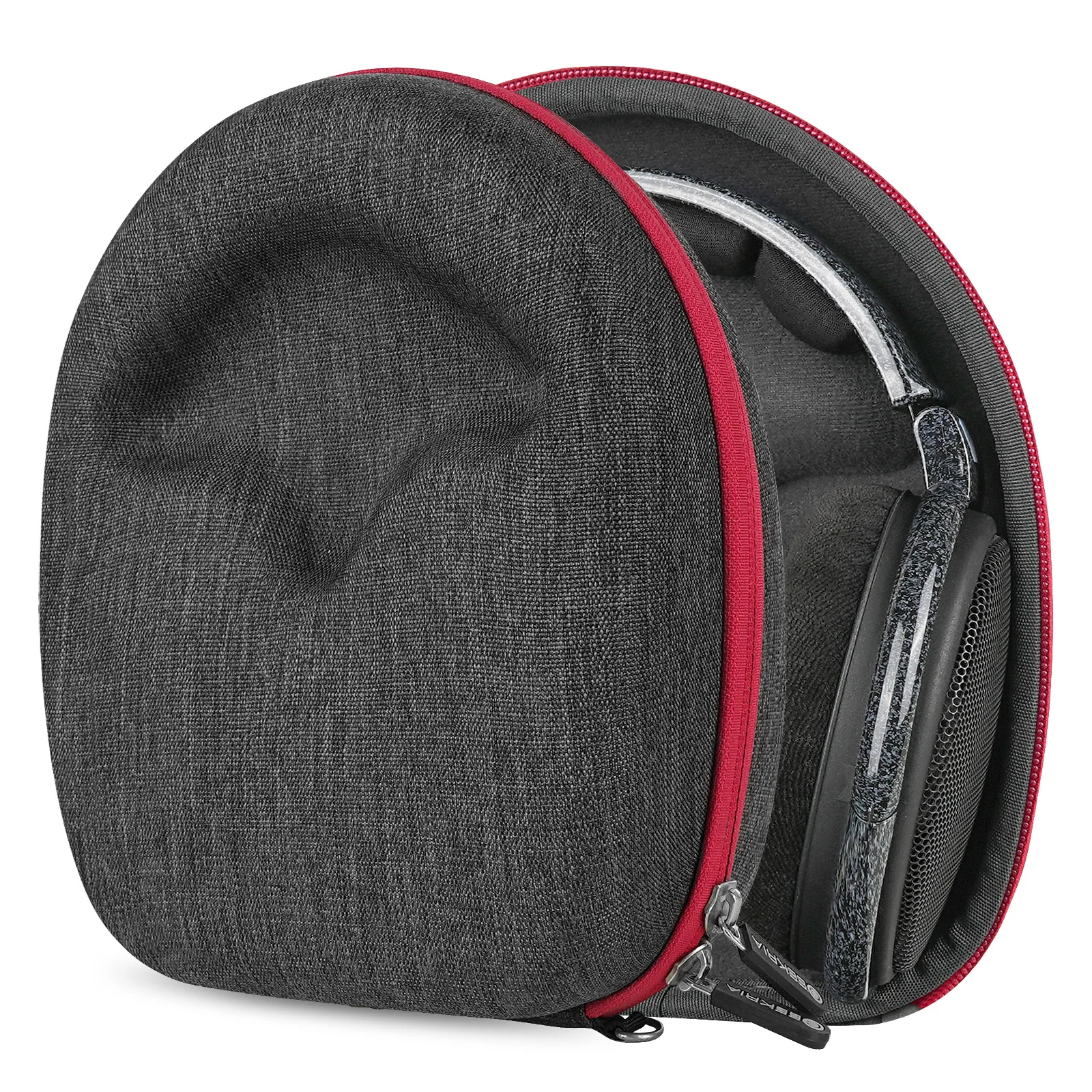 Geekria Shield Headphones Case Compatible with Sennheiser HD 200 PRO, HD 660S2, HD 660S, HD6XX Case