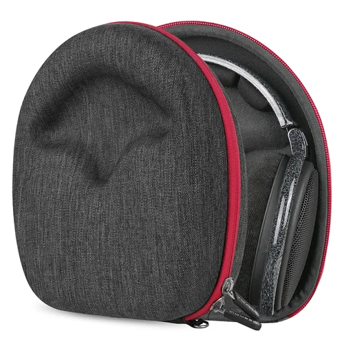 Imagen 1 del producto Estuche para auriculares Geekria compatible con Sennheiser ACCENTUM Plus HD598 HD 660S2 HD 660S, bolsa de transporte rígida de repuesto