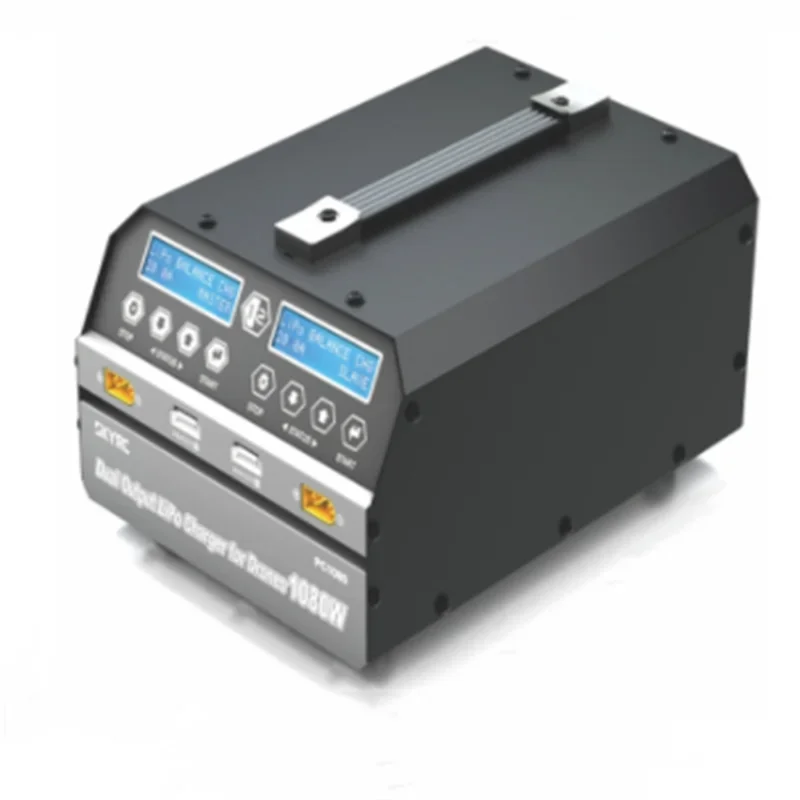 

SKYRC PC1080 зарядное устройство Lipo зарядное устройство 1080 Вт 20 А двухканальное зарядное устройство для литиевых батарей для сельскохозяйственного опрыскивания dr one