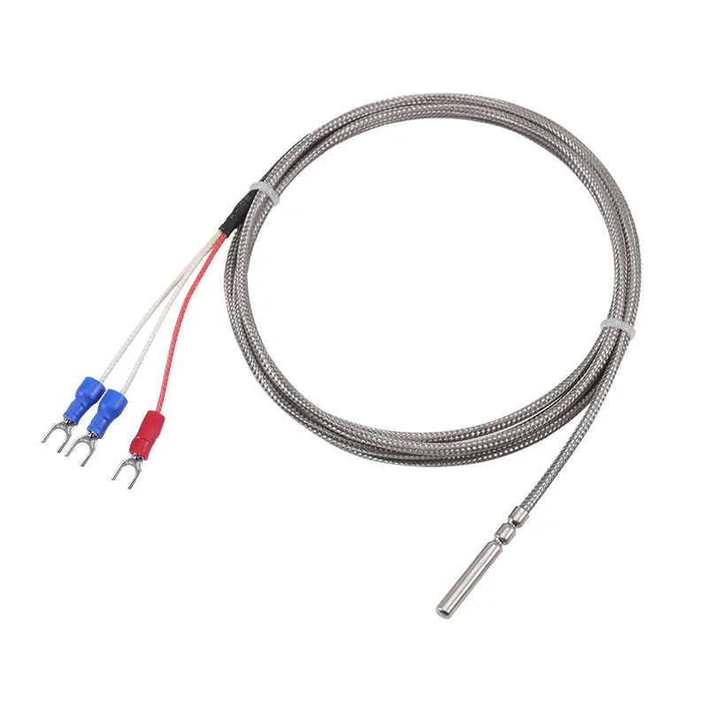 

High temperature Pt100 temperature sensor, probe type Pt100 platinum thermal resistance