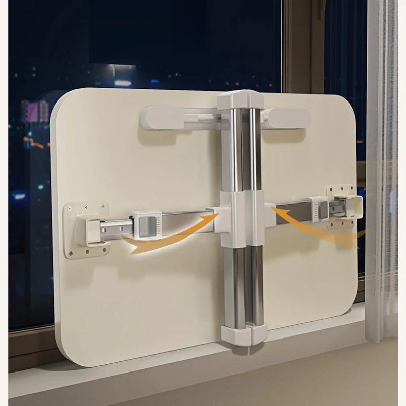 Foldable Bed Desk for Students - Adjustable Study Table Fits Dorm Bunks, Kids Writing & Laptop Use