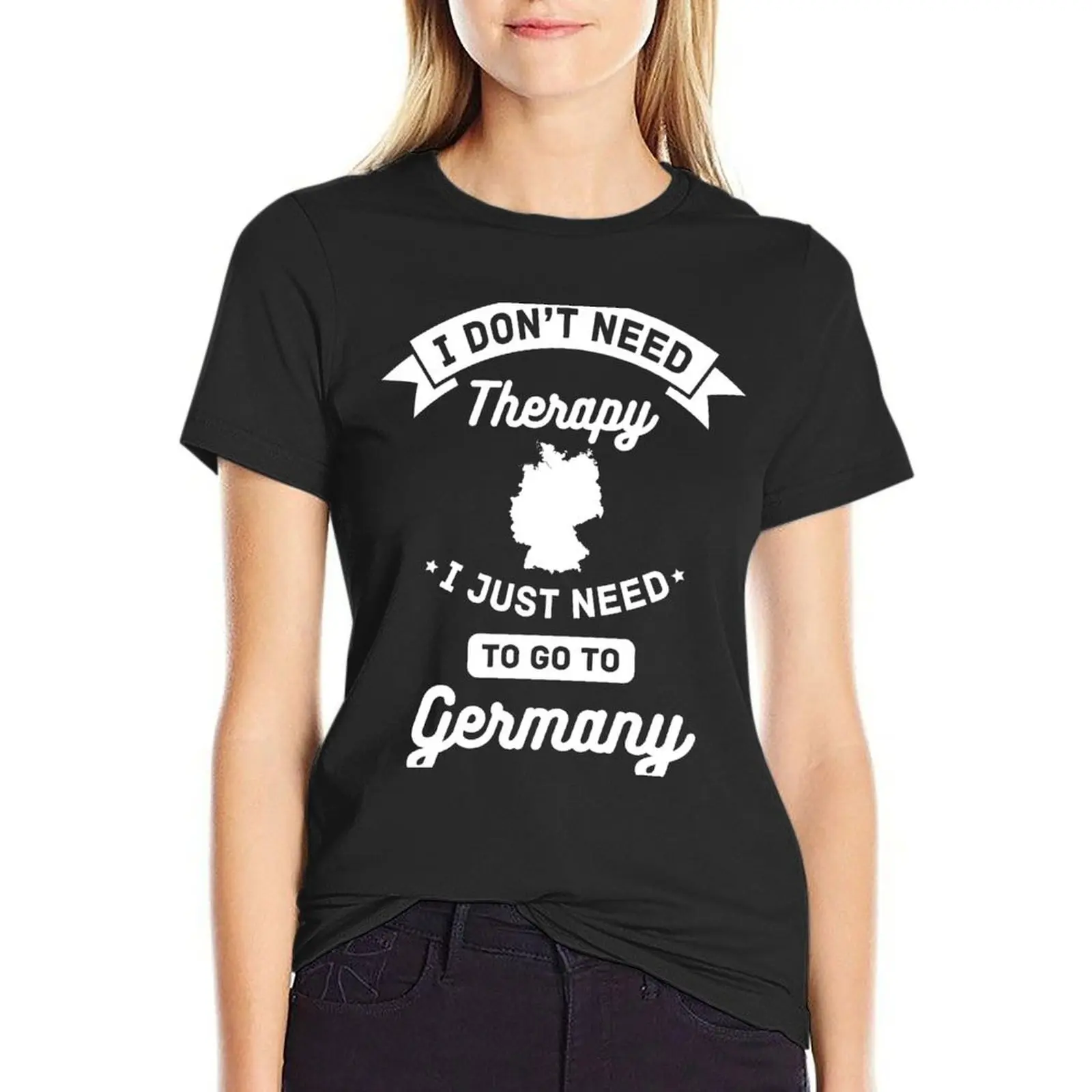 

Germany Therapy T-Shirt female Blouse summer tops Top Women