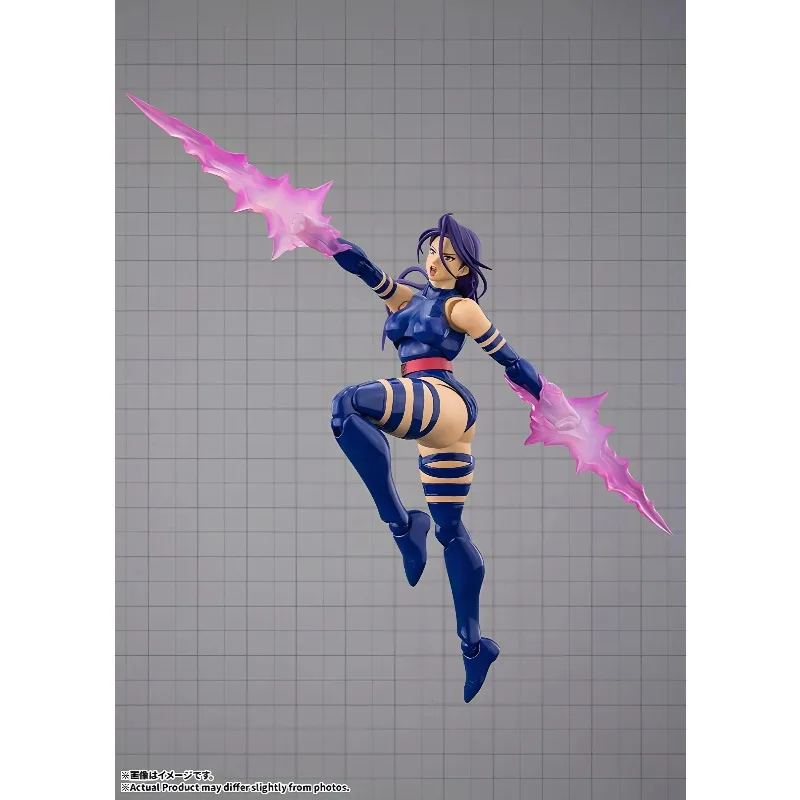 Pre-ordenar Figura de Acción Original Bandai S.H.Figuarts SHF Psylocke (GamerVerse) X-Men, Modelo de Película