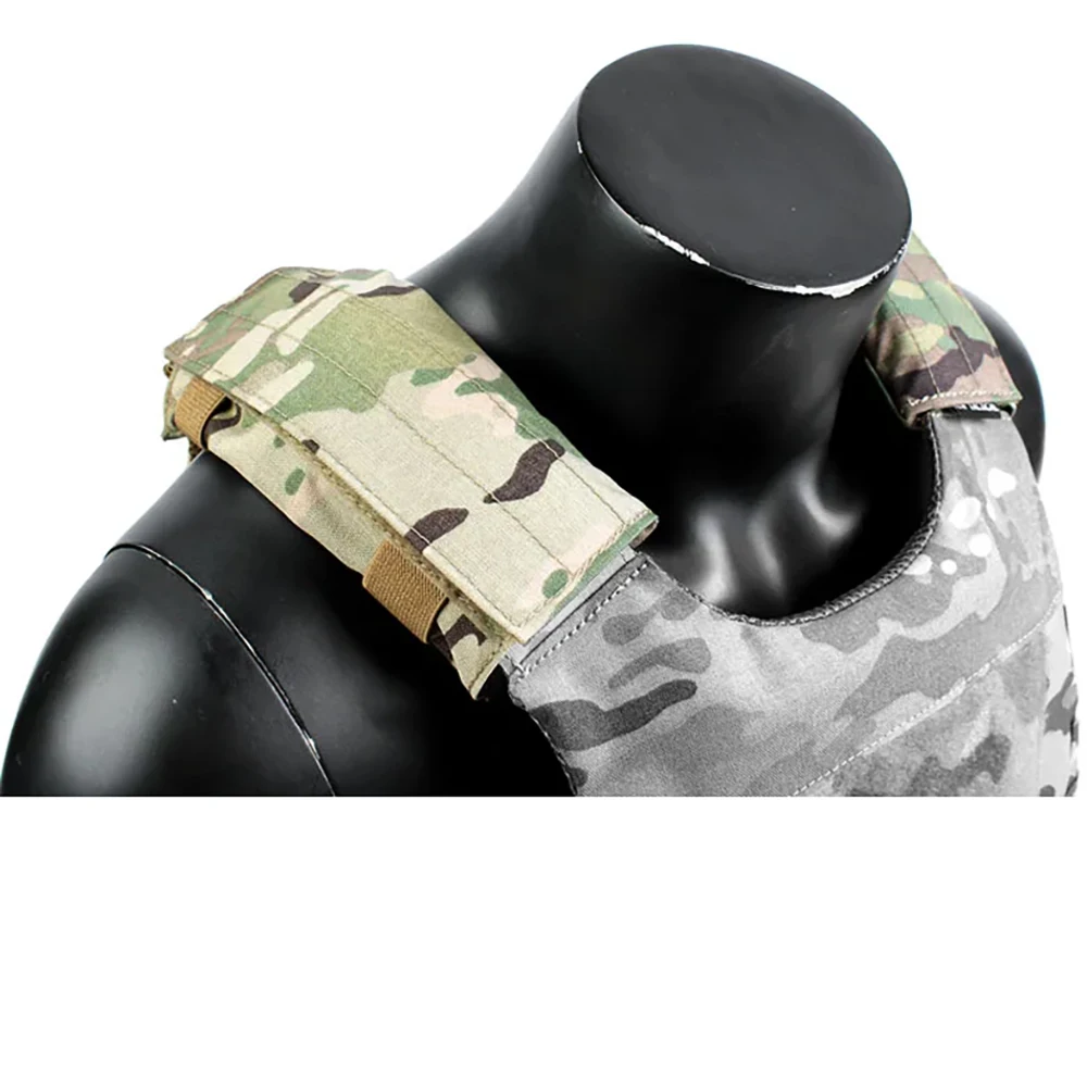 PEW TACTICAL Universal Shoulder Pad Tactical Vest Built-in High Cushioning Shoulder Pad