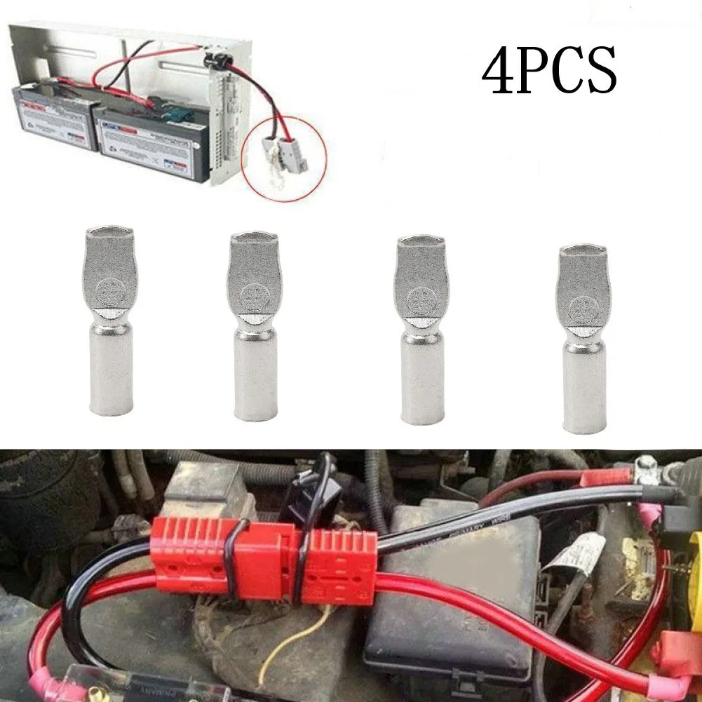 2/4pcs Connector Terminals For Anderson Connector Terminal 350A For Electric Forklift Battery Charging Wire Connectors Terminal