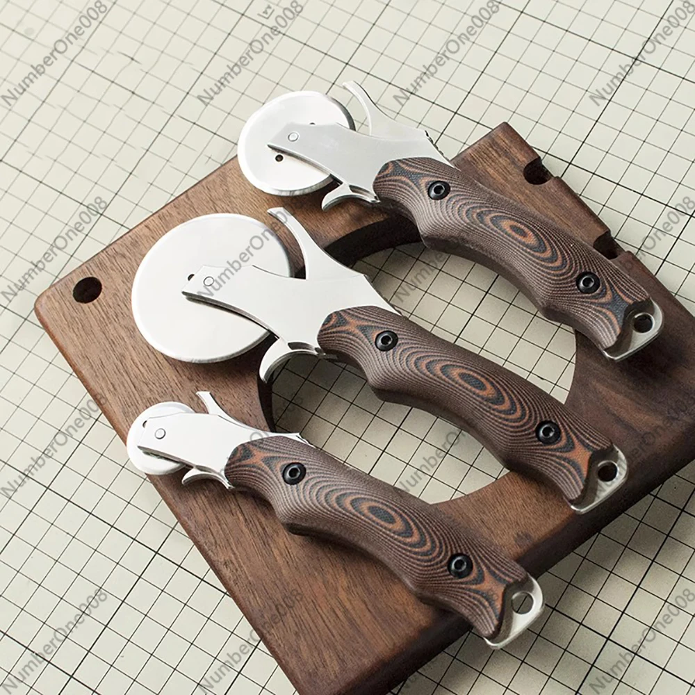 QIANYU Rotary Leather Cutter - Stainless Steel Circular Blade for Soft & Thin Leather, DIY Leathercraft Tool (28/45/60mm Blade)