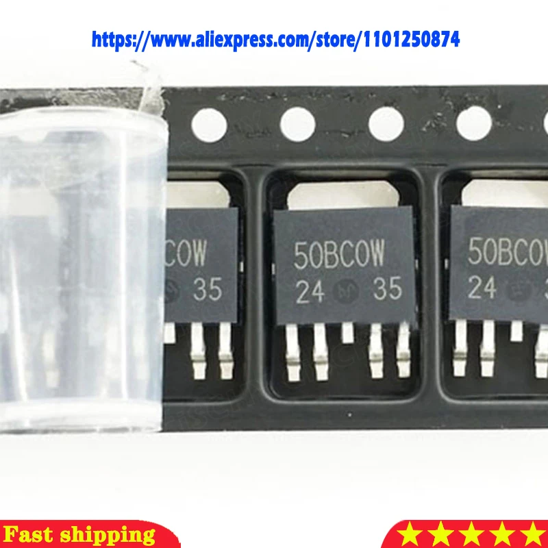 5PCS/lot 50BCOW TO252-5 BA50BCOWFP-E2 BA50BCOW   In Stock