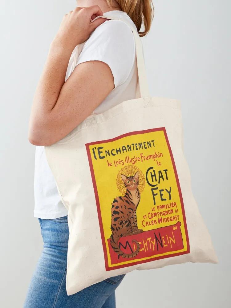 Le Chat Frumpkin Tote Bag canvas tote Lady men Canvas