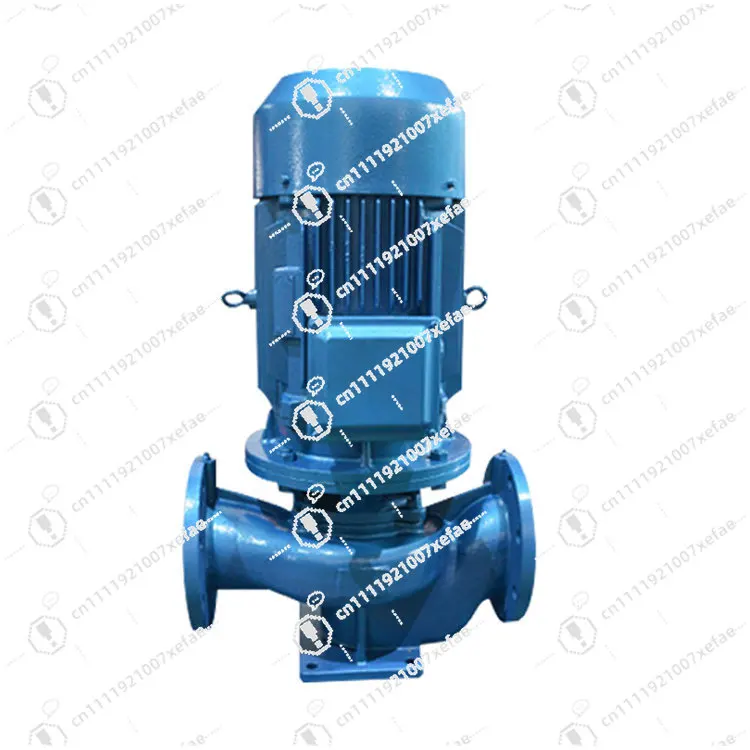 Vertical pipeline pump hot water circulation pressurized wastewater sewage treatment pump