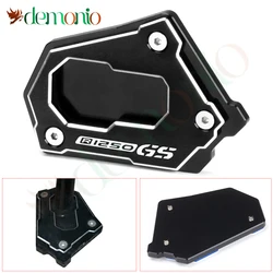Motorcycle Kickstand Support Plate Foot Side Stand Extension Pad Accessories For BMW R1200GS R 1200 GS LC Adv R1250GS Adventure
