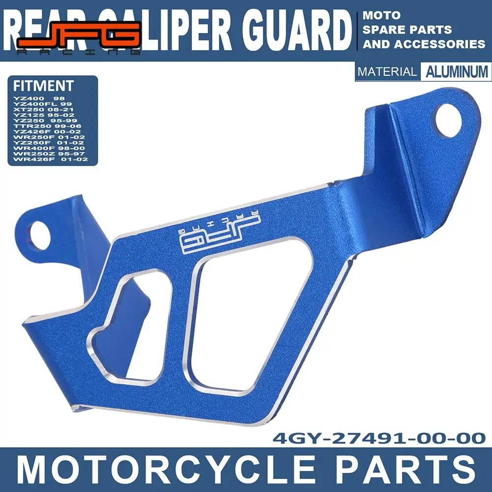 

Rear Caliper Guard Brake Protector Cover For YAMAHA WR250Z 400F 250F 426F YZ125 250 400 400FL 426F 250F TTR250 XT250 Motor Parts