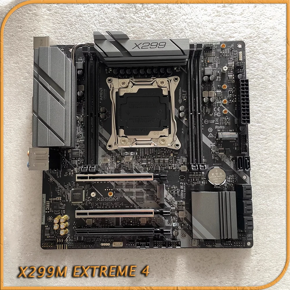 For ASRock X299M EXTREME 4 DDR4 Motherboard