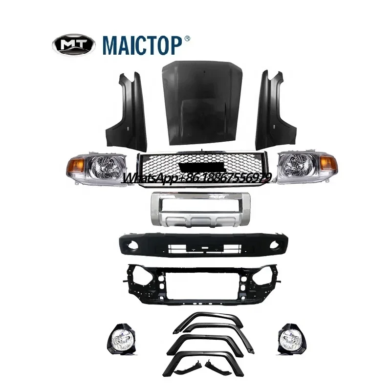 MAICTOP car accessories body kit for landcruiser 79 fj75 fj79 front bumper kit facelift replacement