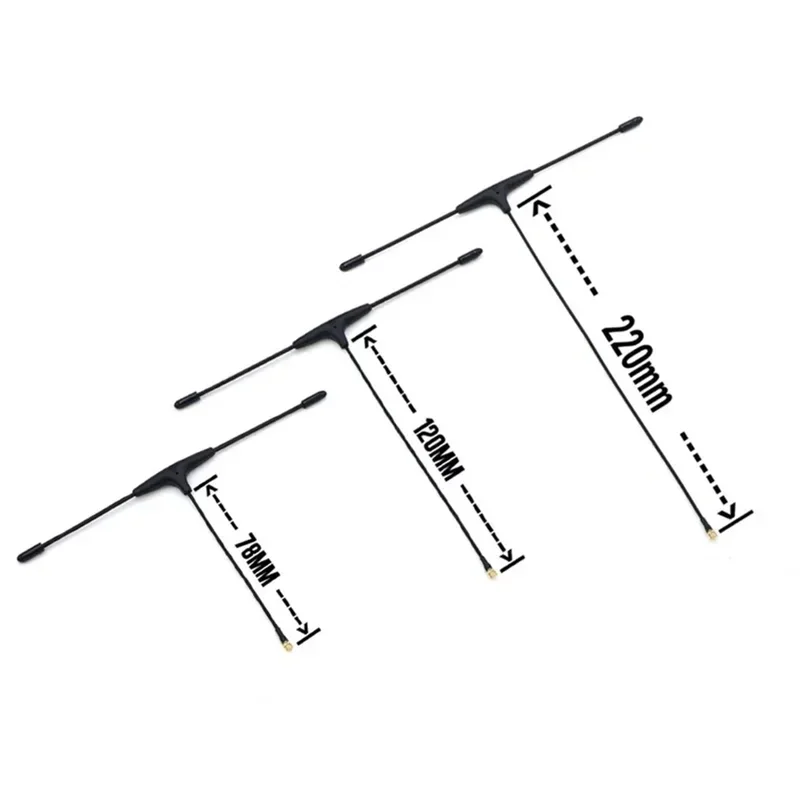 Original TBS CROSSFIRE IMMORTAL T V2 T antenna 78mm/120mm/220mm length Receiver RX CRSF 915/868Mhz Long Range Radio system RC