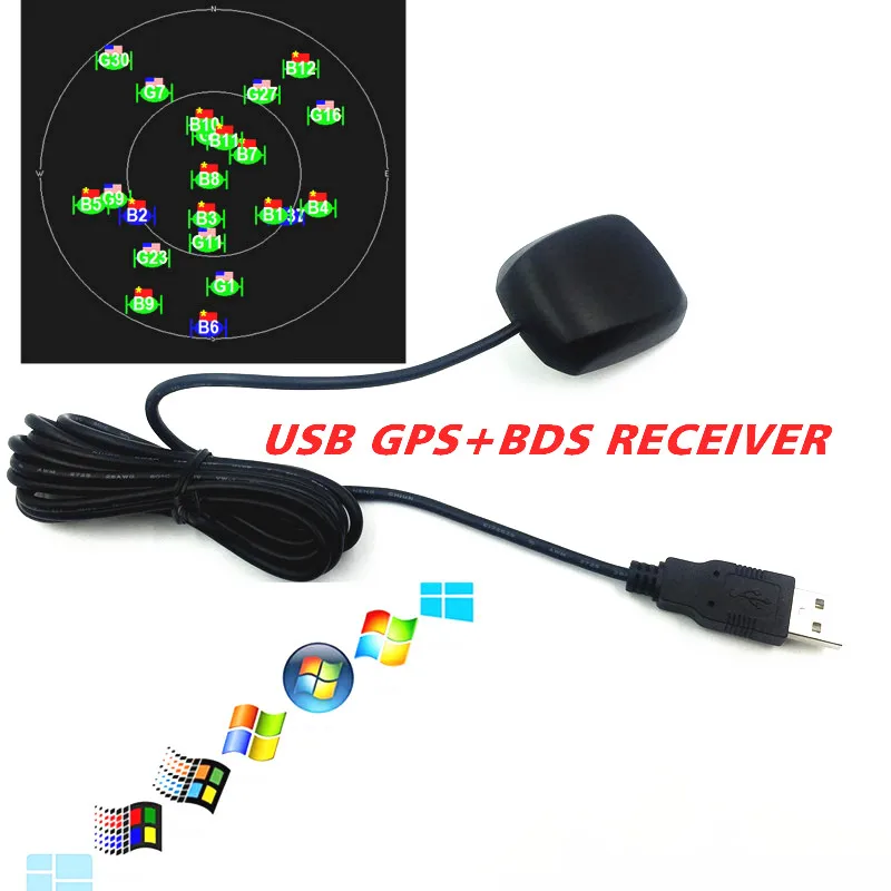 TOPGNSS Customizable GPS Module Receiver USB Protocol Timing Beidou Positioning Network Optimization GN200