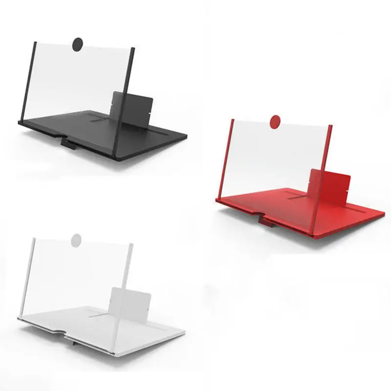 ثلاثية الأبعاد شاشة الهاتف الخليوي المكبر HD فيديو مكبر للصوت دعامة حامل الهواتف شاشة المكبر للهواتف الذكية ملحقات الهاتف المحمول #4