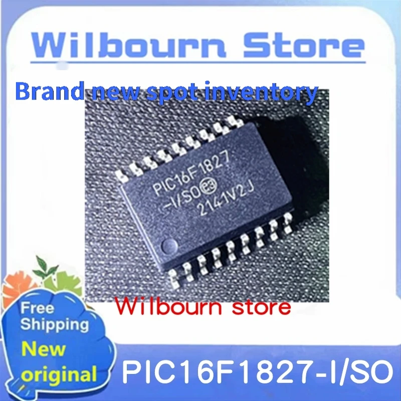 

Собственный инвентарь 10 шт. ~ 50 шт./лот 100% новый PIC16F1827-I/SO PIC16F1827T-I/SO PIC16F1827-I/SO SOP18