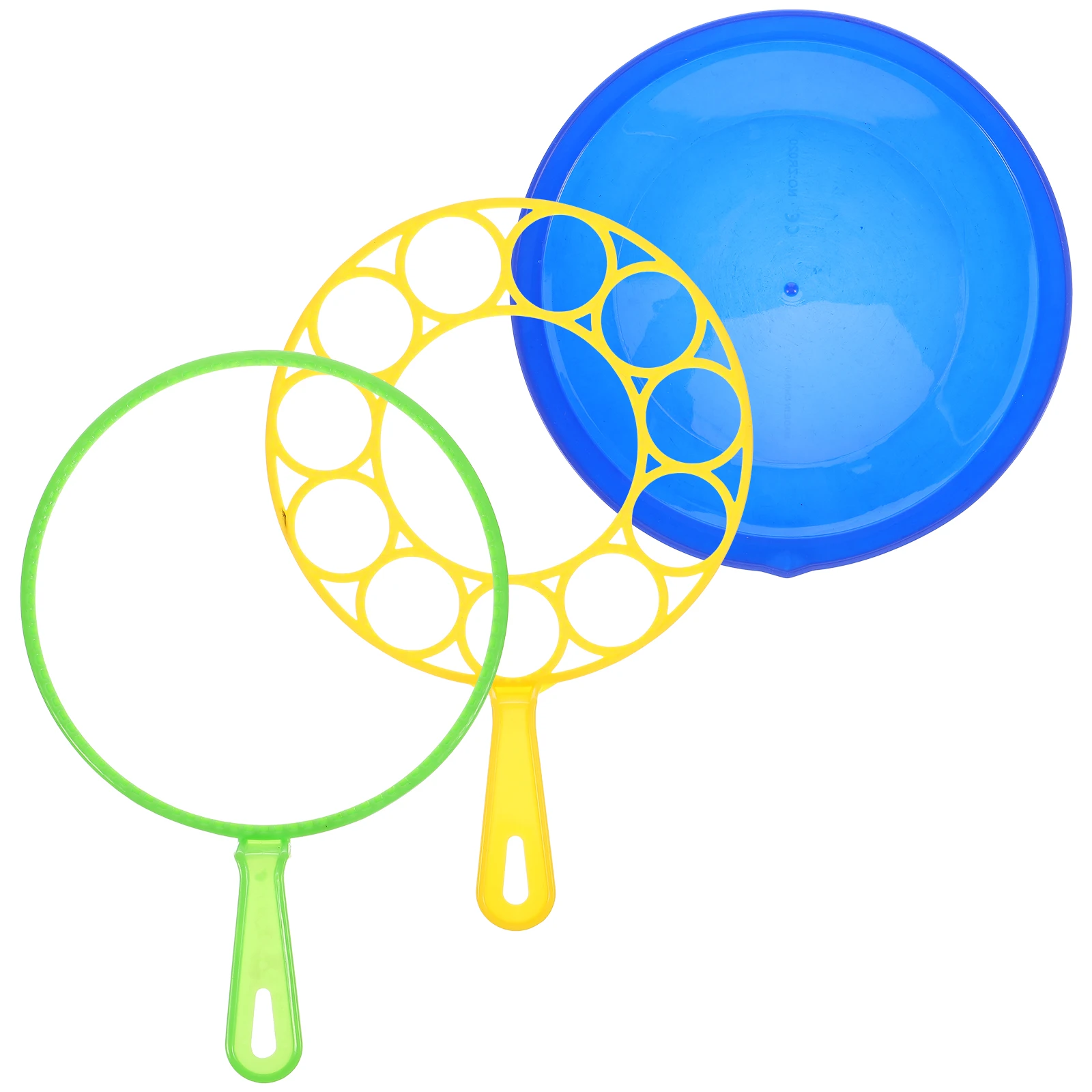 

Bubble Tool Set Wand for Kids Bubbles Blowing Tools Cute Blower with Tray Circle Wands Kit Party Favor Toddlers Toy