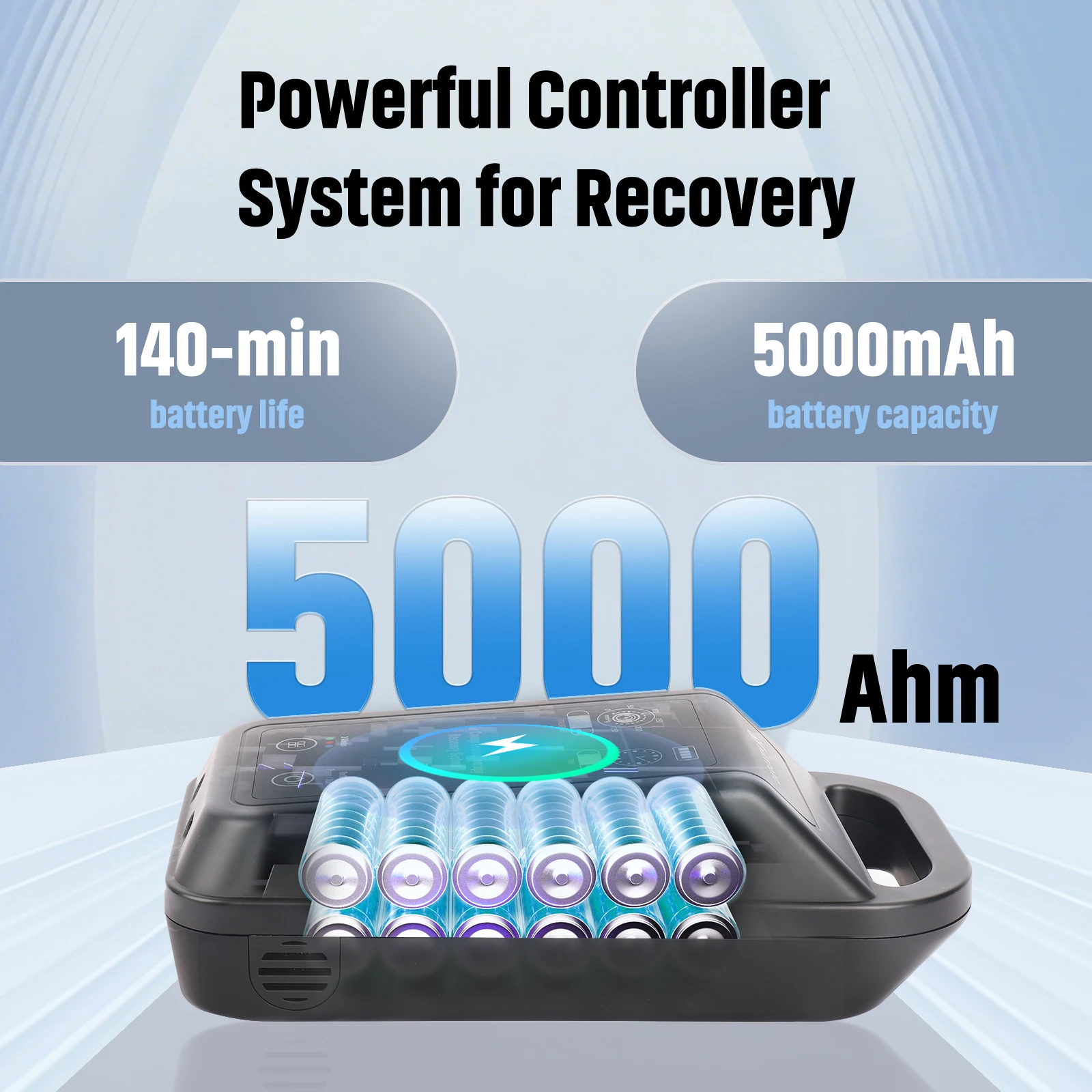 مدلك كامل الساق مع 4 غرف هوائية، أحذية ضغط لاسلكية تعمل بمنفذ USB للاسترخاء والعناية اليومية بالساق، مثالية لما بعد الاستخدام #5