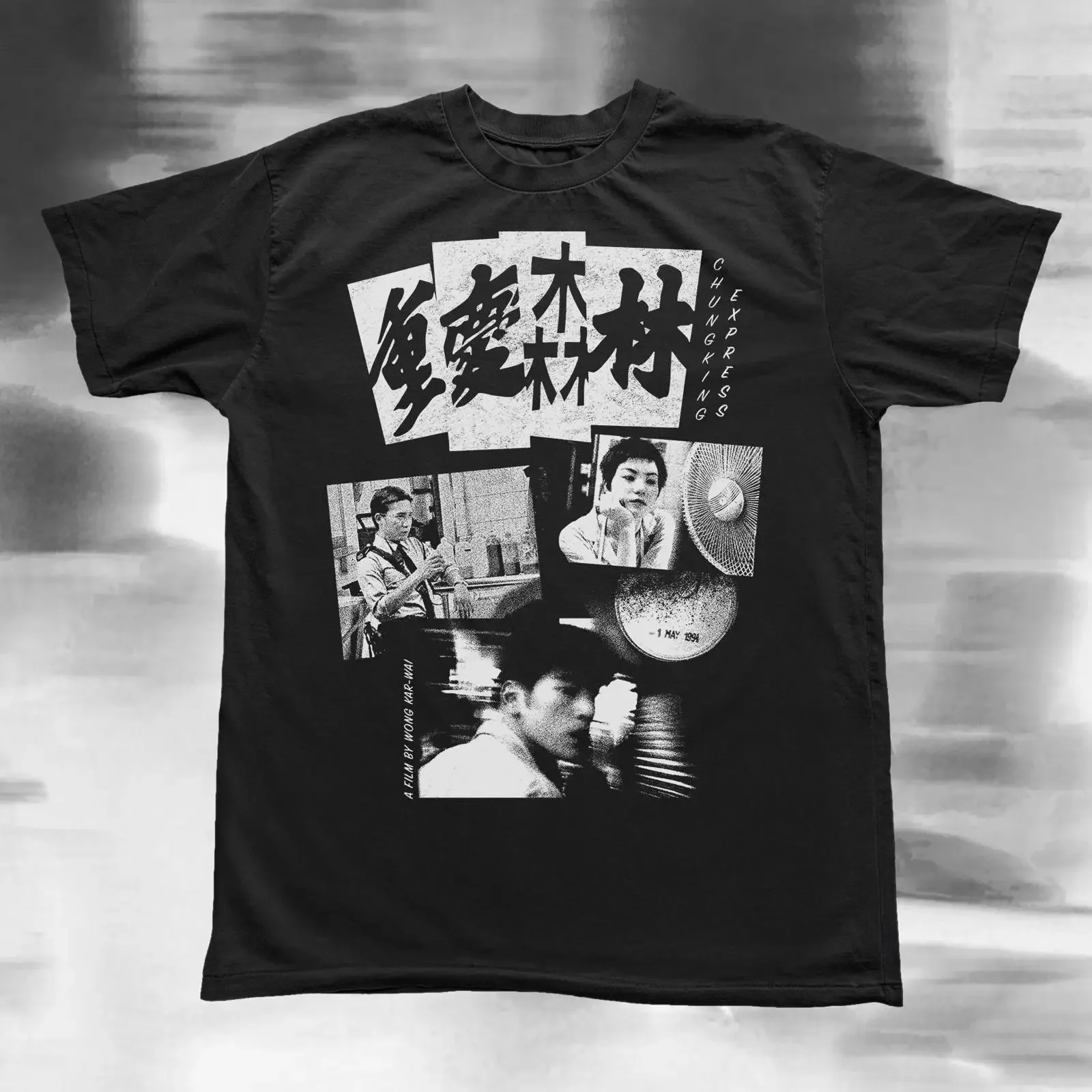 Chungking Express by Wong Kar wai t shirt Faye Tony Leung movie tee vintage Washed Breathable Stretched designer clothes