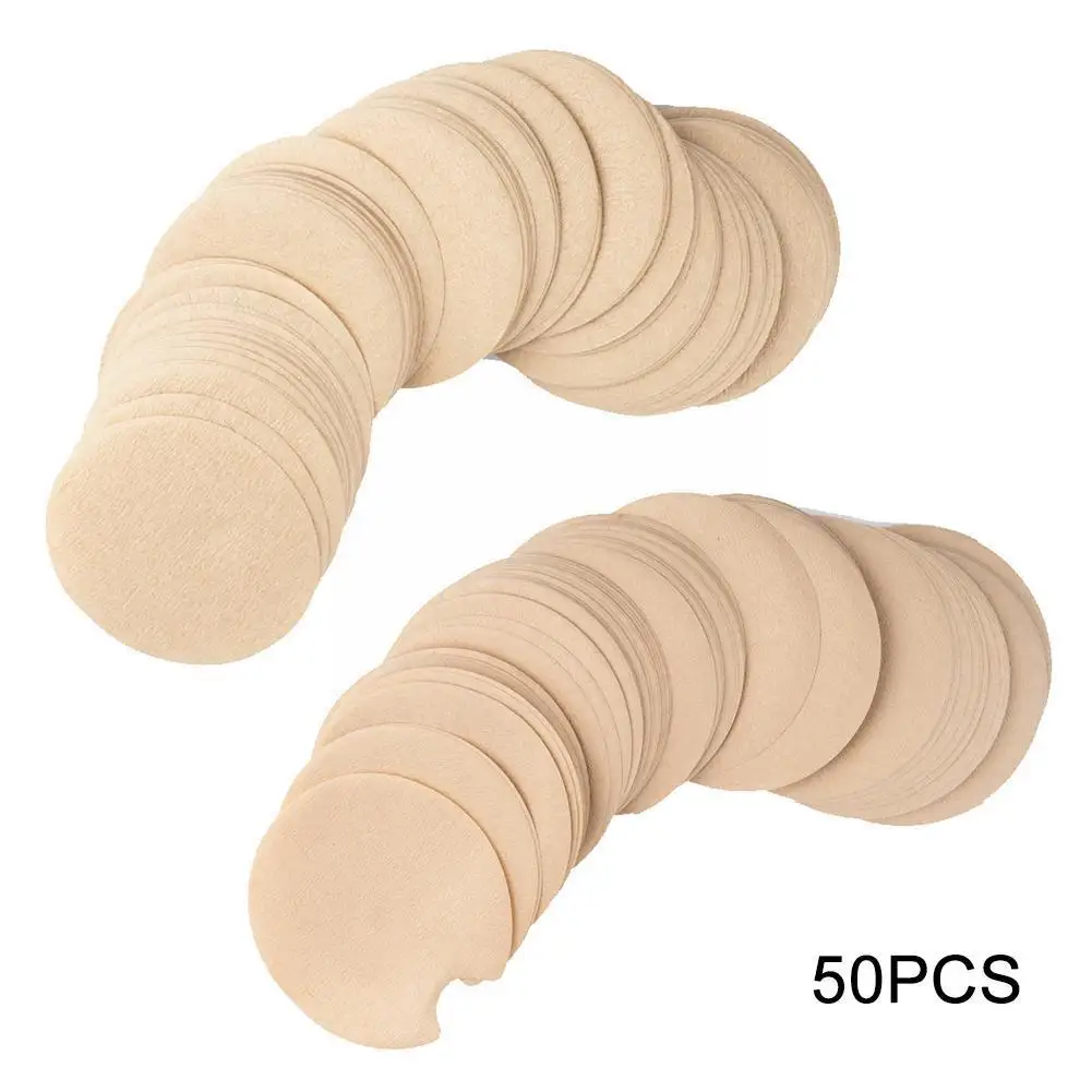 50pc Disposible Paper Filter For Reusable Tassimo/nespresso Coffee Capsule Protect From Block Keep Capsule For Cleaning N9o0