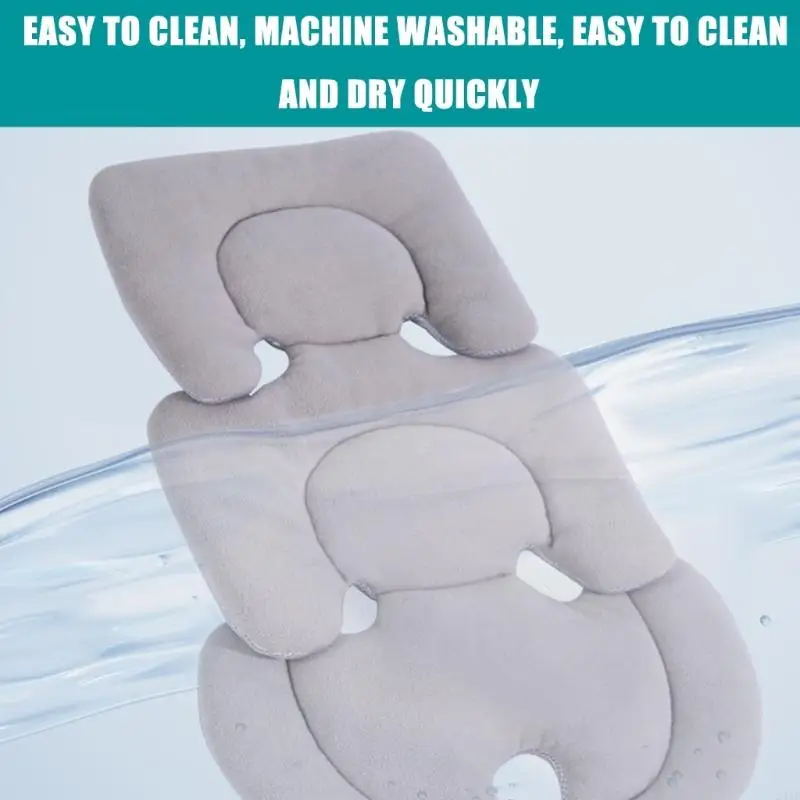 وسادة كرسي أطفال متعددة الأغراض من القماش الناعم تناسب مقاعد السيارة وكراسي الطعام 24BE