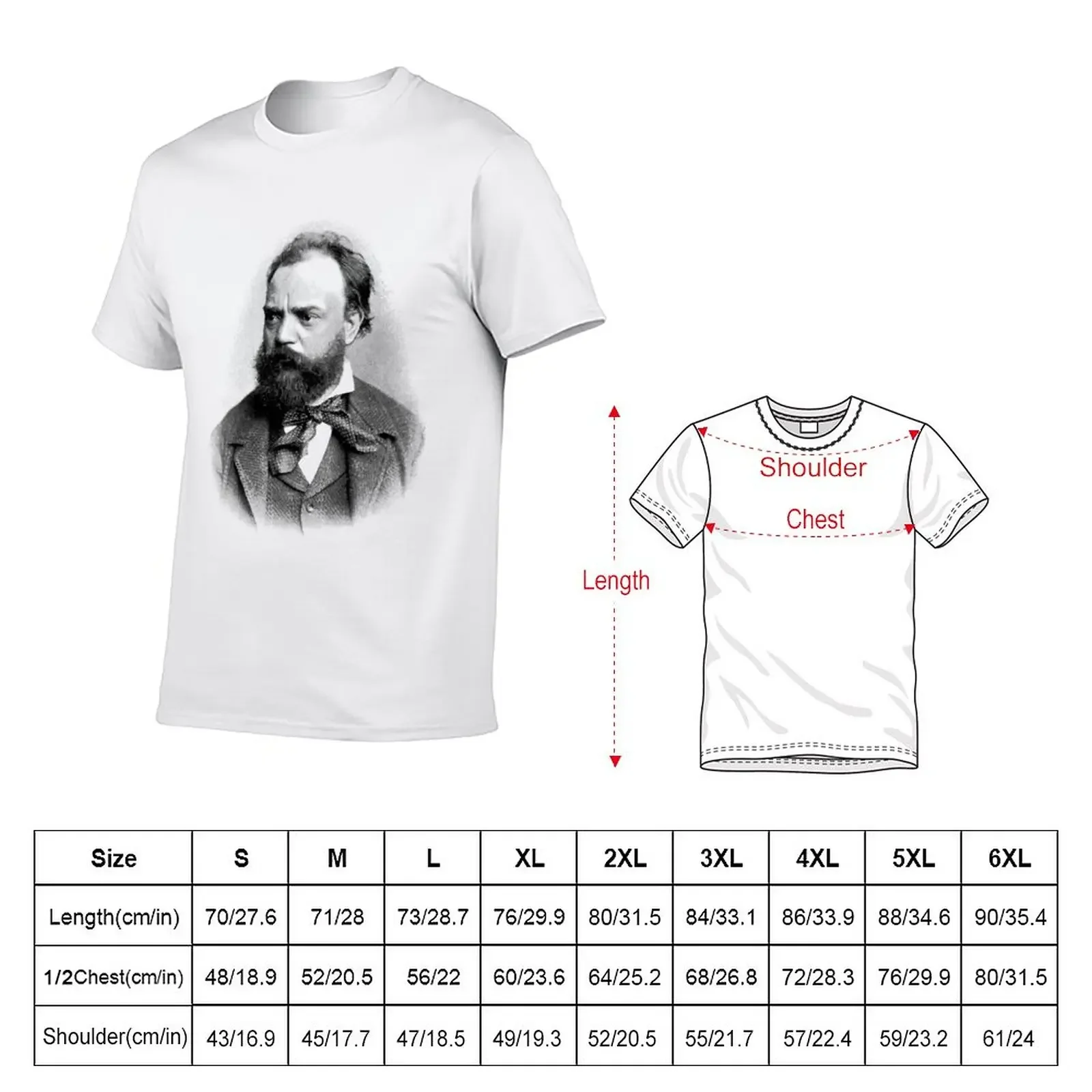 New Antonin Dvorak T-Shirt cute clothes boys animal print street wear slim fit t shirts for men