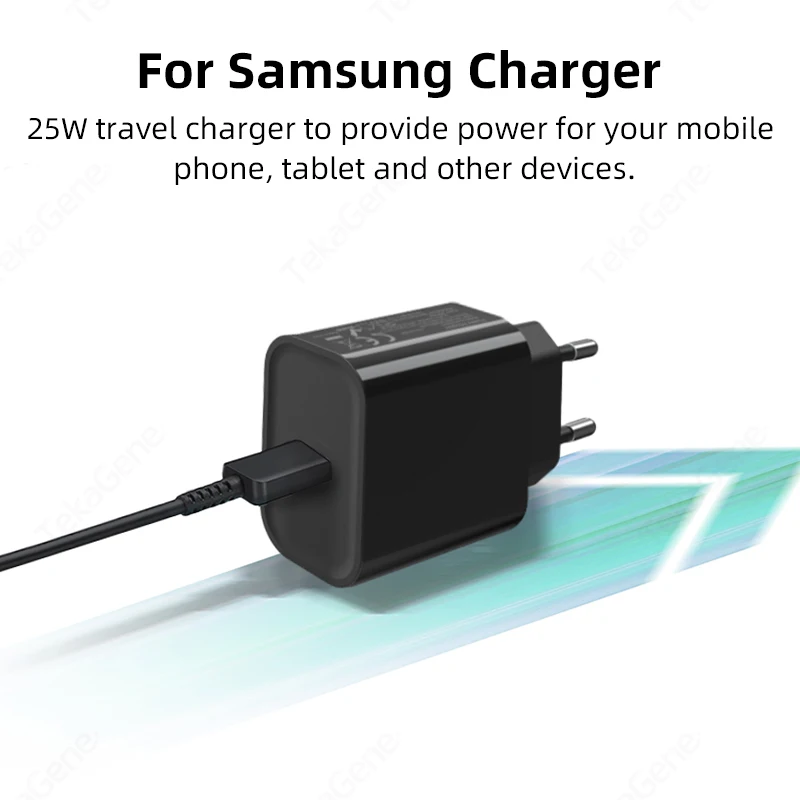 PD 25W Type C Fast Charging For Samsung Galaxy S24 S23 Z Fold5 Fold4 W24 W23 A55 A54 Note20 Note10 Ultra 5G Super Fast Charger