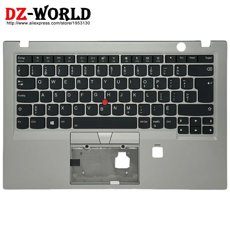 

For Lenovo Thinkpad X1 Carbon 5th Gen 5 G5 Keyboard Upper Case Palmrest Shell Cover Silver 01LX580 01LX603 01LX612 01LX610 01LX5