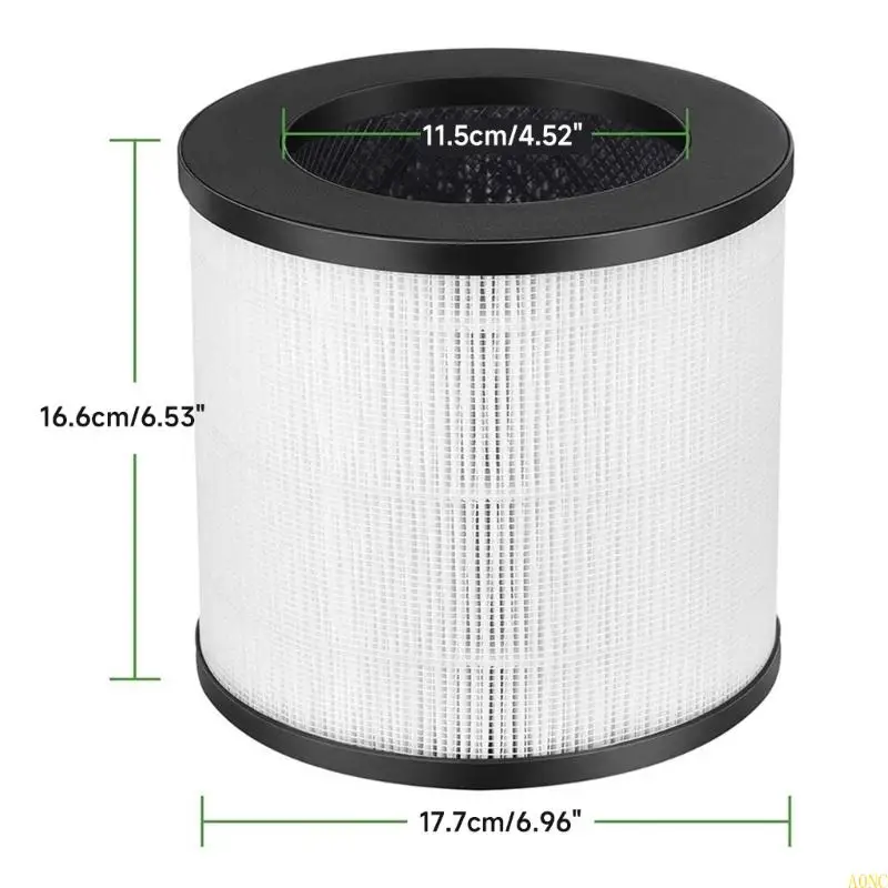 A0NC 2x Filtro a carbone attivo per purificatore d efficienza per MA-14 MA-14W MA-14B